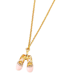 Ballet Slipper Necklace gift
