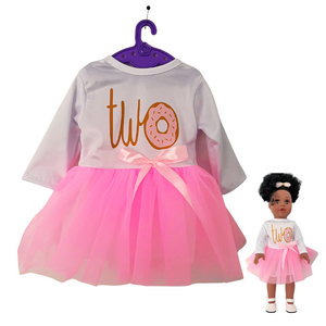 Pink dress (Doll sold separately)